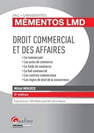 Droit commercial et des affaires