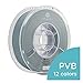 Polymaker PolySmooth PVB Filament 1.75mm 3D Printer Filament Slate Grey 750g Spool - Print Like PLA Filament 1.75, Easy Smoothable Post Process with IPA Alcohol, Work with Polysher Polymaker
