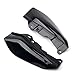 LEAGUE&CO 1 Pair Black Mid-Frame Air Deflector Trim For 2009-2016 Harley Touring Street Glide Tri Electra Road King