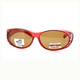 Womens Polarized Fit Over Glasses Rhinestone Sunglasses Oval Frame
