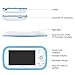TENKER Video Baby Monitor with Camera and Audio, Baby Monitor with Night Vision, 4.3-Inch LCD Screen, 270°Pan-Tilt-Zoom, VOX, Lullaby, Two Way Talk, Temperature Detection, and Video Record (Blue-1)