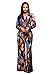 Women's Long Sleeve Plunge Wide Leg Long Jumpsuits Rompers