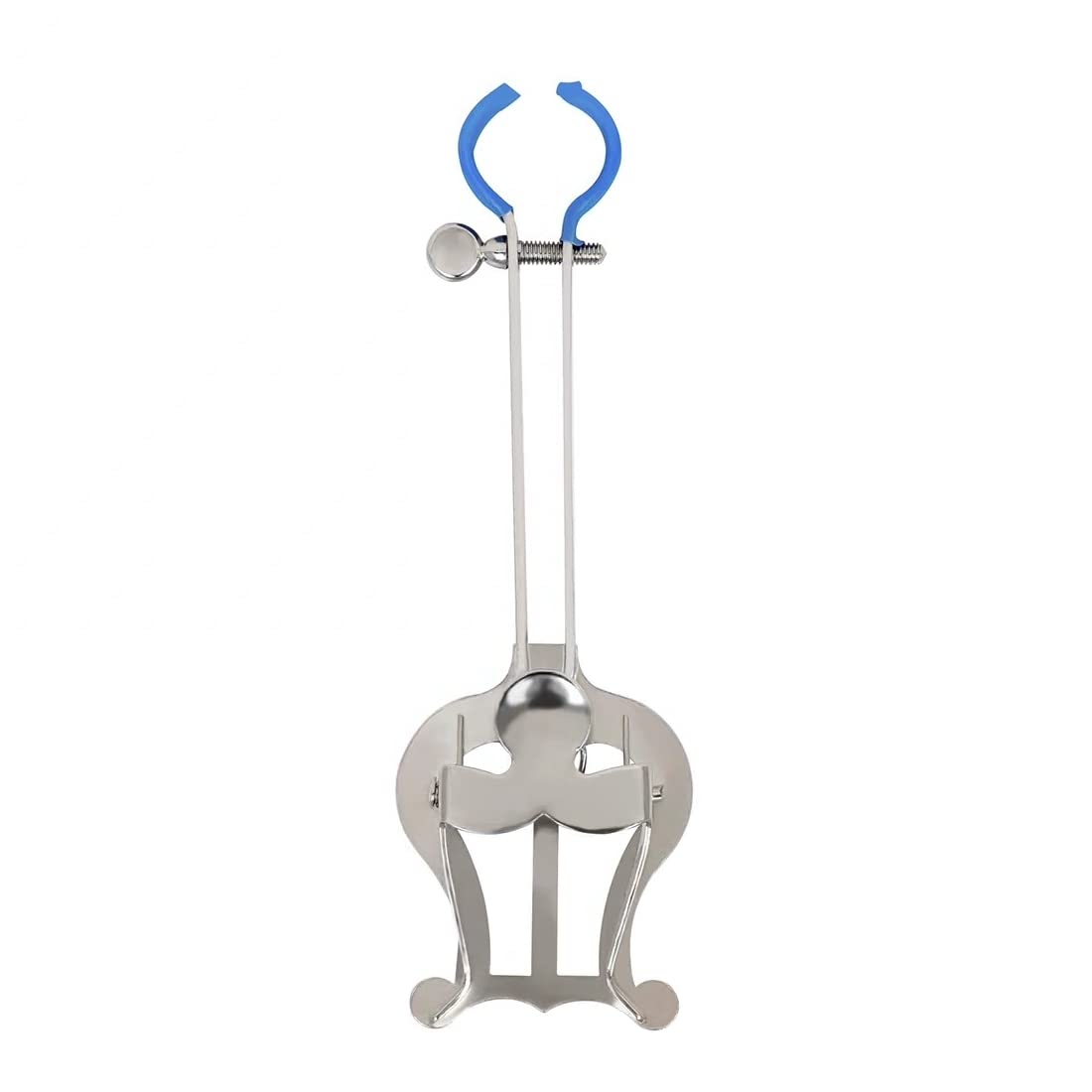 Les-Theresa Trumpet Marching Lyre,Marching Lyre Clamp-On Music Clip Instrument Parts Trumpet Sheet Music Clip Portable Marching Lyre Music Clamp On Holder Stand for Instruments Silver