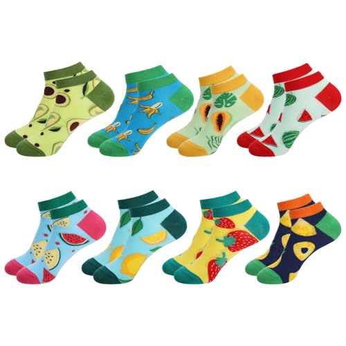 scenicamp Fruit Ankle Socks Cute Funny Low Cut No Show Gift for Girls Women at Amazon