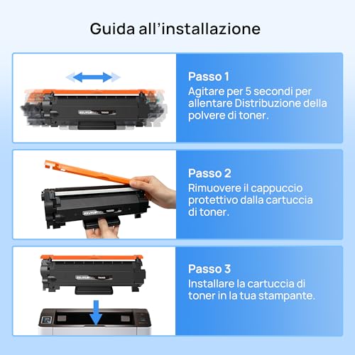 KUPYLM TN2420 TN 2420 Compatible Toner for Brother TN2420 Compatible with MFC L2710DW MFC L2710DN HL-L2310D HL-L2350DW MFC L2750DW DCP-L2510D HL-L2375DW MFC L2730DW DCP-L2530DW DCP-L2530DW DCP-L2530DW DCP-L2510D 2550DN (2 black)