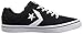 Converse EL Distrito Canvas Low TOP Sneaker, White/Black, 11.5 M US
