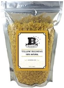 Beesworks-3 Pack-Yellow Beeswax Pellets 1LB - (3 LBS Total) - 100% Pure, Cosmetic Grade-Premium Quality for Many Uses