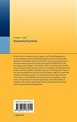 Dynamical Systems Stability Controllability And Chaotic - 