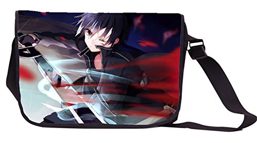 Siawasey Sword Art Online Anime Kirigaya Kirito Messenger Bag Backpack Shoulder Bag - Image 62
