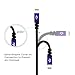 6.6ft BigBlue MFi Certified Fits Lifeproof Case, Ultra High Strength Lightning Cable For iPhone 7 iPad Pro iPod Pill+ And More (Dark Purple)