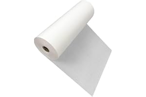DIYEAH Thickened Xuan Calligraphy Paper Roll 35cmx25m White Semi-ripe Traditional Sumi Painting Practice Paper for Artists