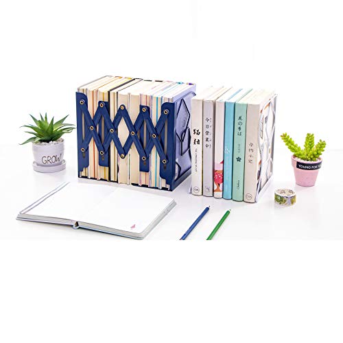 Gardesk Adjustable Bookends Nonskid Book End for Heavy Books Holder for