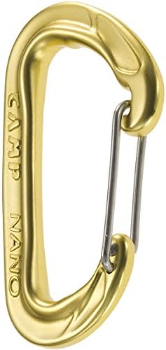Camp USA Nano 23 Carabiner Yellow One Size