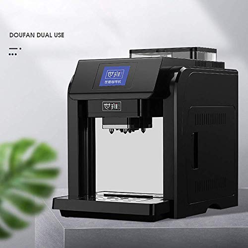 YQGOO Frisch gemahlene Kaffeemaschine Einknopf-Espressomaschine Automatisches Reinigungssystem 20bar 2l 300g… – Bild 4