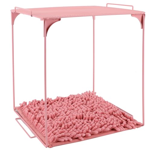 Photo 1 of AUECOOME Locker Organizer Shelf and Locker Carpet Decorating Kit Suitable for School, Office Back to School Essentials (2, Light Pink)