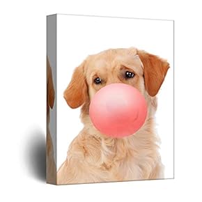 Canvas Wall Art Cute Animals Playing...