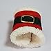 Amberetech 4pcs Napkin Rings Holder,Santa Belts Design,Party Dinner Table Decor