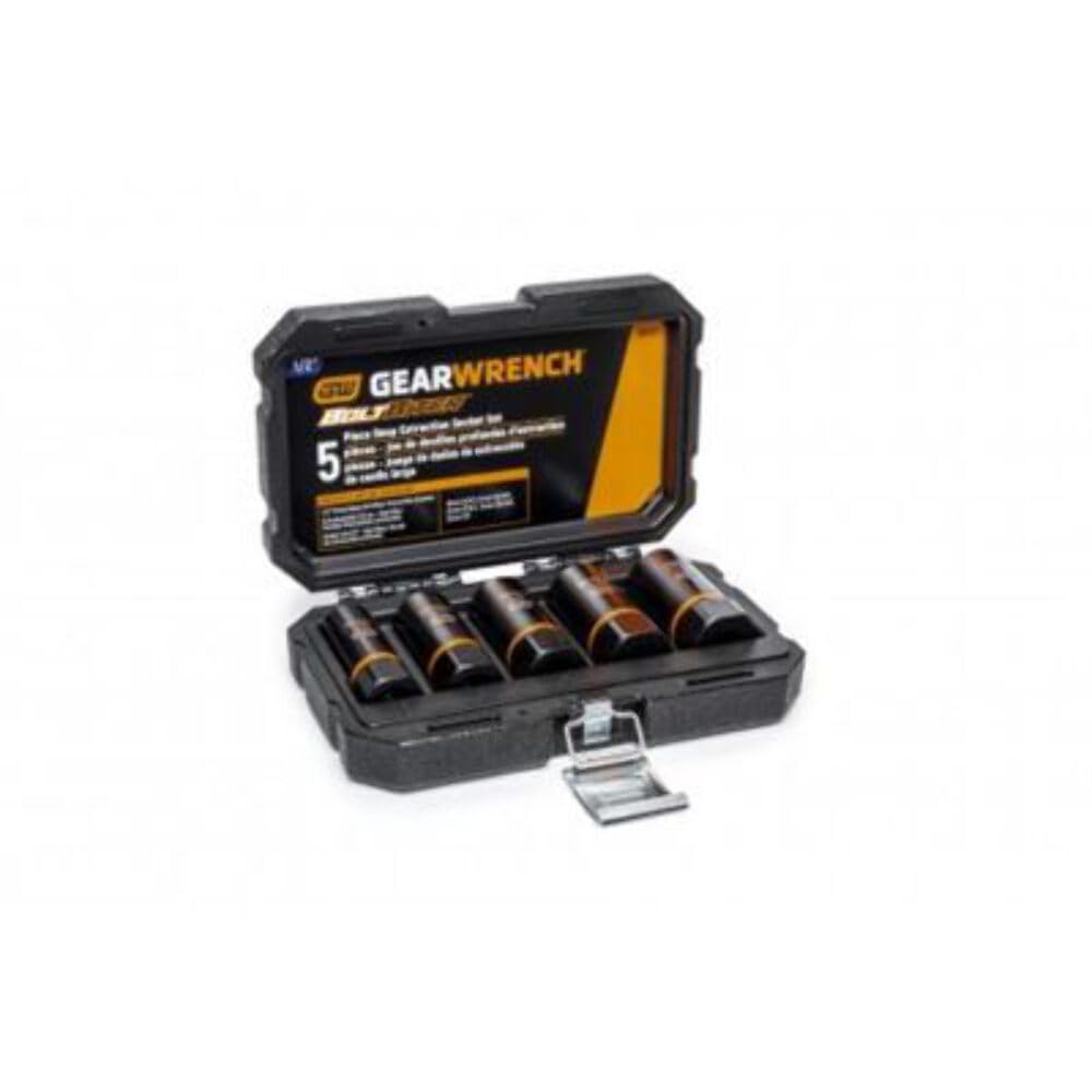 GearWrench 86070 1/2" Drive Bolt Biter Set, 5 Pc.