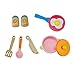 Emily Rose 18 Inch Doll Furniture Kitchen Accessory Set with Baking Oven, Stove, Sink and Wooden Doll Cooking Accessories | Fits Most 16