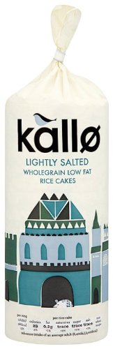 KalloLow Fat Rice Cakes (130g) - Pack of 6