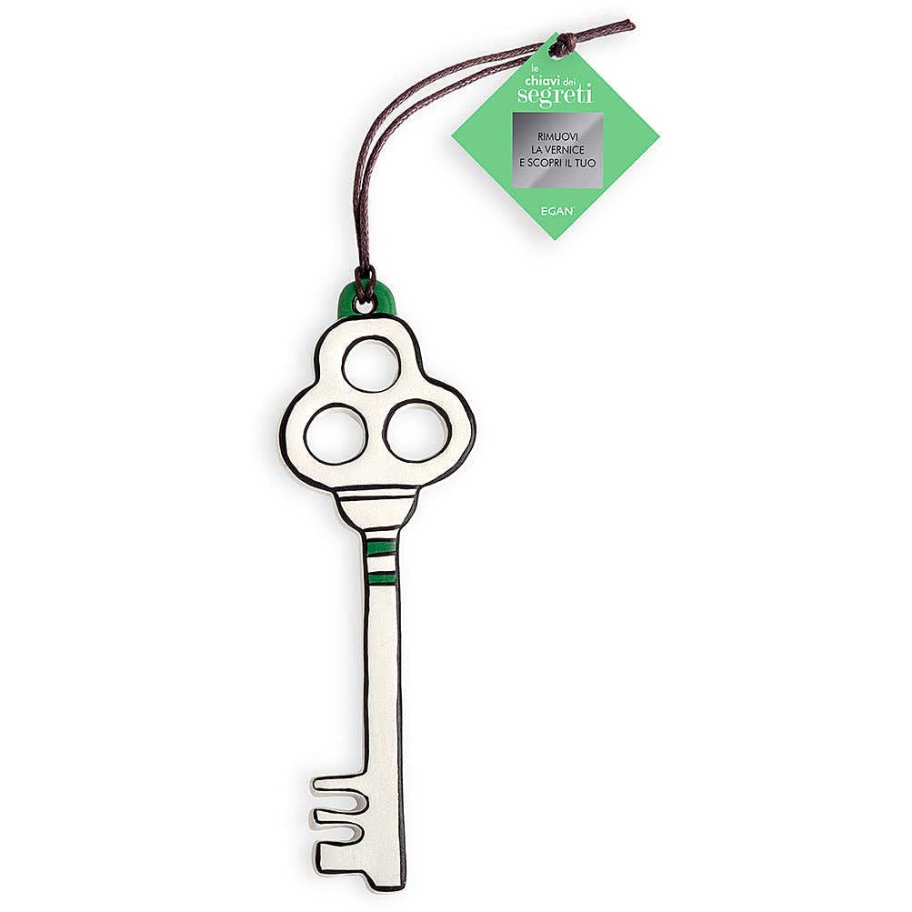Egan Key Ceramic One size Bianco E Verde