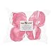 Super Z Outlet Silk Fabric Flower Mini Rose Petals for Weddings (1000 Pieces) (Pink)