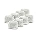 PureWater Filters Replacement Water Filter Cartridge, Charcoal Activated, Set of 8