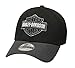 Harley-Davidson Men's Embroidered Logo Contrast 39Thirty Cap, Black (Medium)