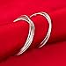925 Sterling Silver Bangle Bracelet Stackable Bangles for Women | Polished Bangle Bracelet | 925 Sterling Silver Bracelets for Women