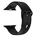 Apple Watch Replacement Band - Valuebuybuy Soft Silicone Replacement Sports Wristbands Straps for Apple Wrist Watch iWatch All Models Formal Colors S/M Size - 42mm/Black