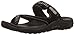 Skechers womens Reggae - Rasta Flip-slop Sandals Flip Flop, Black Suede/ Beige Trim, 10 US