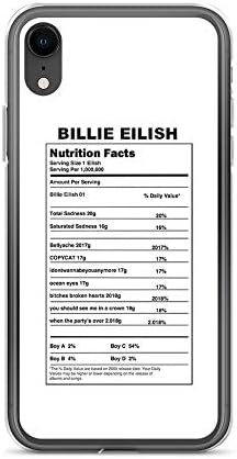 miguella Billie eilish/Nutrition Facts Case Cover Compatible for iPhone (6/6s)