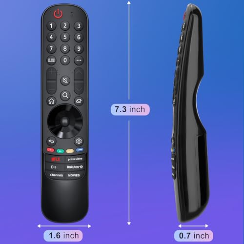 Universal for LG SmartTV Remote Control Magic Remote Control for LG OLED QNED NanoCell 4K Smart Television (No Voice or Pointer)