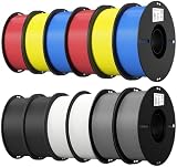 Creality Ender PLA 1.75mm Filament 12 Pack 1kg Spools 6 Colors