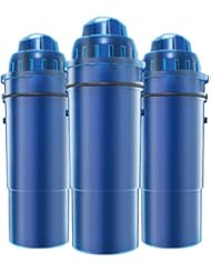 AQUACREST CRF-950Z Pitcher Water Filter, Compatible with Pur Pitchers and Dispensers PPT700W, CR-1100C, DS-1800Z and More (Pack of 3)