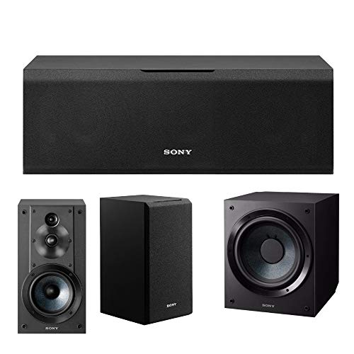 Sony 5.1-Channel Surround Sound Multimedia Home Theater Speaker Bundle