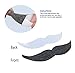 JOYIN 72 Fake Mustache Beard Self Adhesive Novelty St Patricks Costume Accessories, Sombrero Favor Supply Decoration