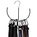 Evelots Premium Tie, Belt, Scarf Hanger, Non-Slip Closet Organizer Hook