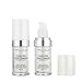 2PCS TLM Flawless Colour Changing Warm Skin Tone Foundation Makeup Base Nude Face Moisturizing Liquid Cover Concealer for Women Girls SPF15(30ml)
