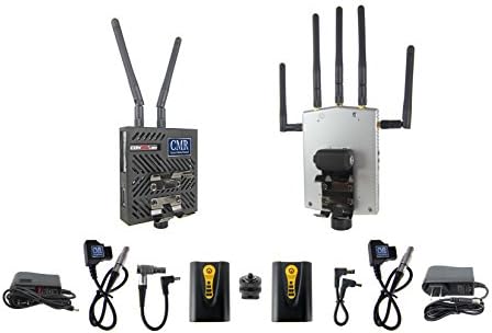 Amimon Connex Fusion CMR Accent Wireless HD Transmitter Receiver Kit. 3300 Ft Line Sight Range. Includes TX RX Accent Mounts, 2 Batteries 2 Lemo Cables,