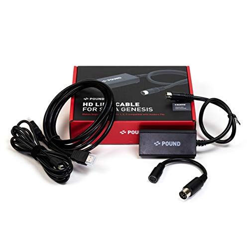 POUND HD Link Cable Compatible with Sega Genesis