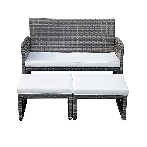 3 Loveseat+Furniture+Cushioned+Backyard+Poolside