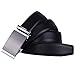 Dante Men's Real Leather Ratchet Dress Belt with Automatic Buckle-Elegant Gift Box(576-01)