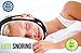 Anti Snoring Chin Strap - Stop Snore Device by MeisterMed - Upgraded Jaw Support Belt, Adjustable Straps, Solution & Natural Sleep Aid Device for Men and Women (with Chin Hole)
