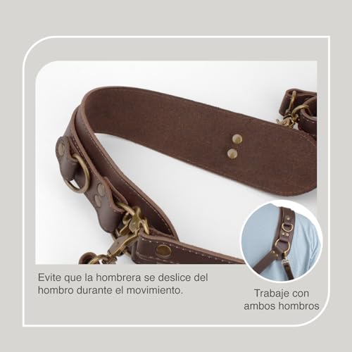4J LEDR Camera Harness for One Camera,Leather Camera Strap,Shoulder Strap for Single Leather Harness,Camera Strap for Photographers,Leather Strap for DSLR/SLR