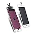 Compatible with iPhone 6 Plus Screen Replacement White, LCD Display & Touch Screen Digitizer Frame Cell Assembly Set with Free Repair Tools（5.5）