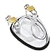 YiFeng Polycarbonate Male Bowl Cage Chastity Device Belt Restraint Bondage Fetish ZCS26 (Clear)