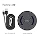 Yootech Wireless Charger Qi-Certified 7.5W Wireless Charging Compatible with iPhone Xs MAX/XR/XS/X/8/8 Plus,10W Compatible Galaxy Note 9/S9/S9 Plus/Note 8/S8,5W All Qi-Enabled Phones(No AC Adapter)