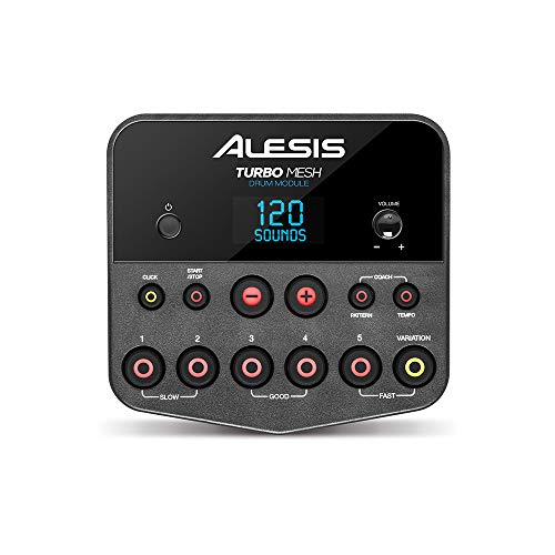 image for Alesis Turbo Mesh Kit Seven-Piece Electronic Drum Kit with Mesh Heads 
