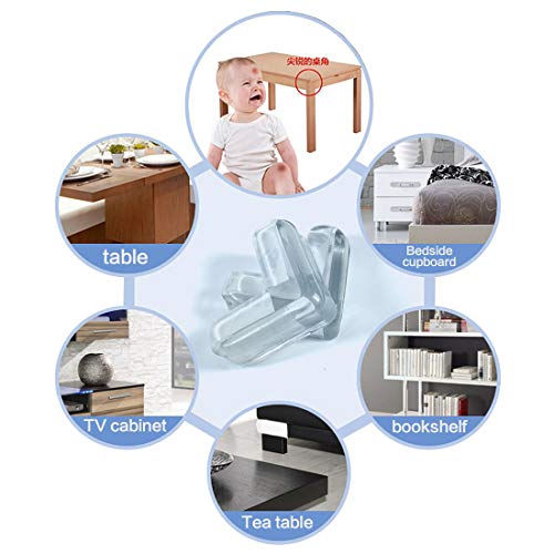 30 Packs Clear Corner Protector,Baby Safety Cushion,Edge Protectors,Protectors for Infant Kids Safety,Furniture Bumper Corner Cushions. - Thumbnail 6
